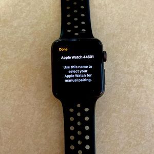 Apple Watch Series 3 Nike+ 42mm Case Space Gray Aluminum Nike Sport Band